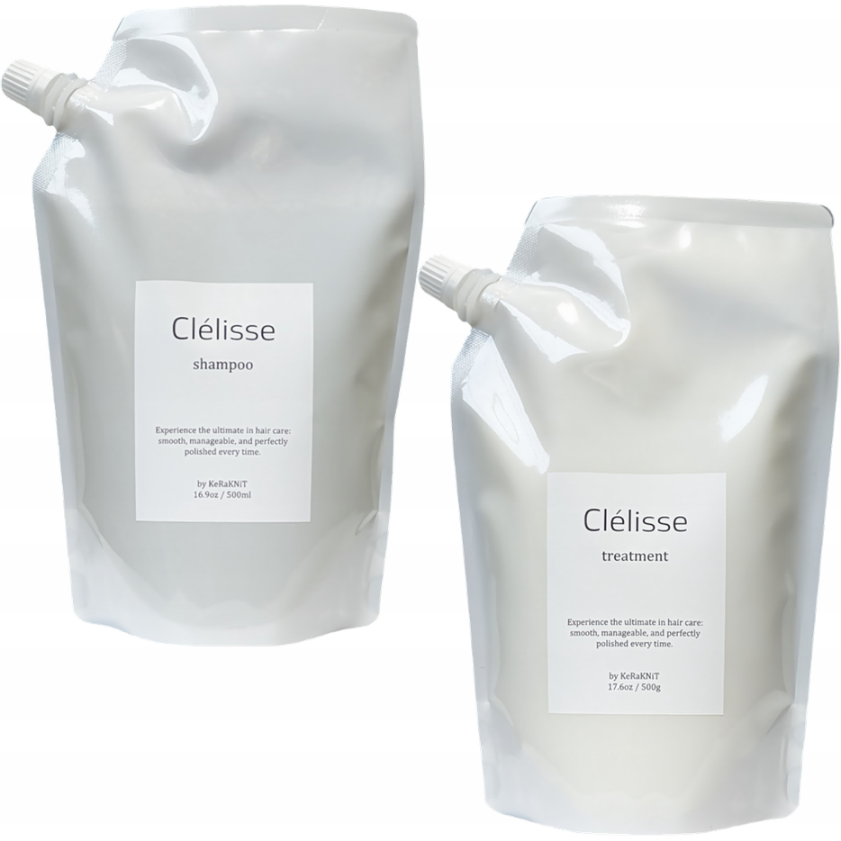 Clélisse シャンプー500ml&トリートメント500g